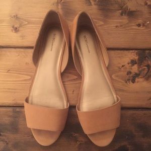 BCBGeneration Open Toe Slip On Sandals